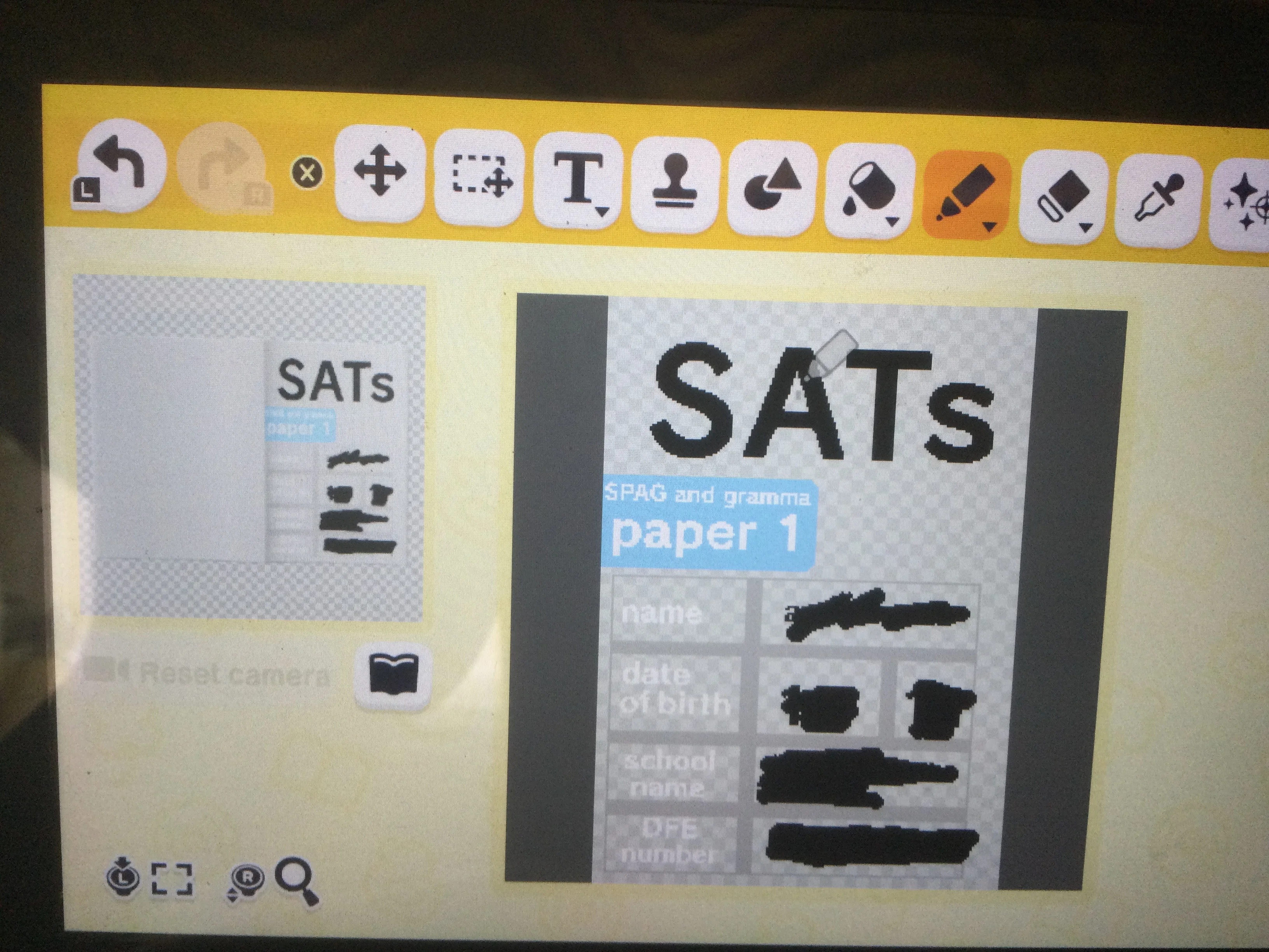 SATs D: