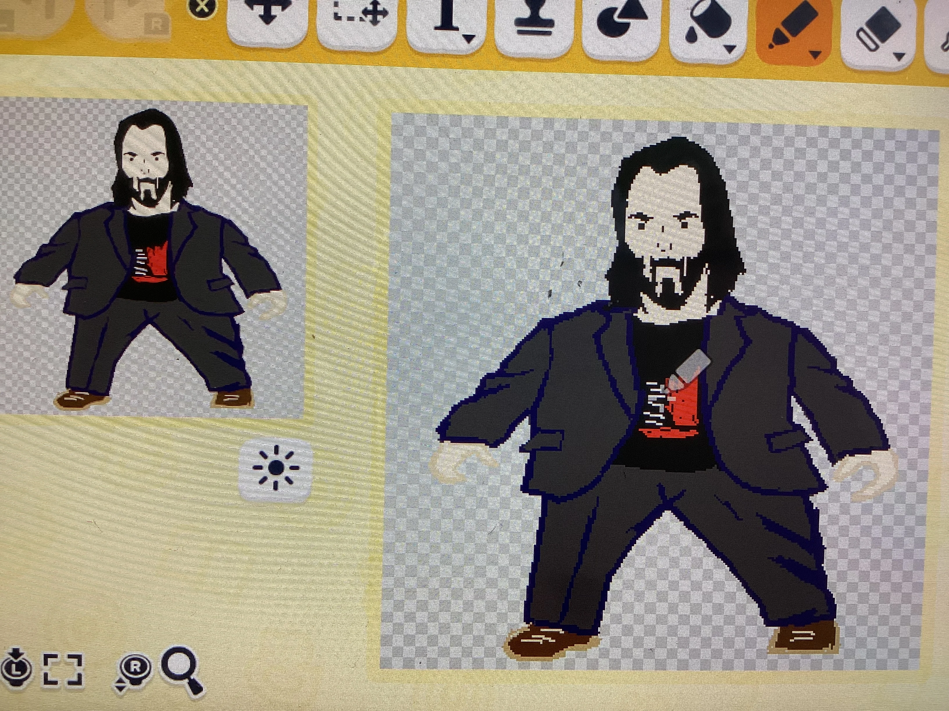 Tiny keanu