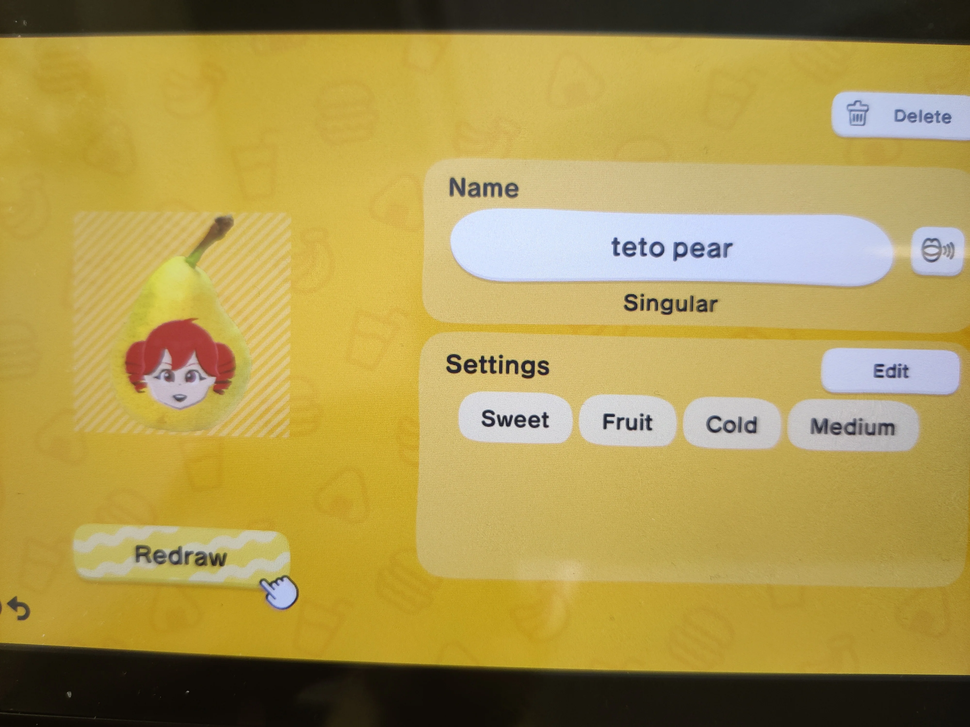 Teto pear