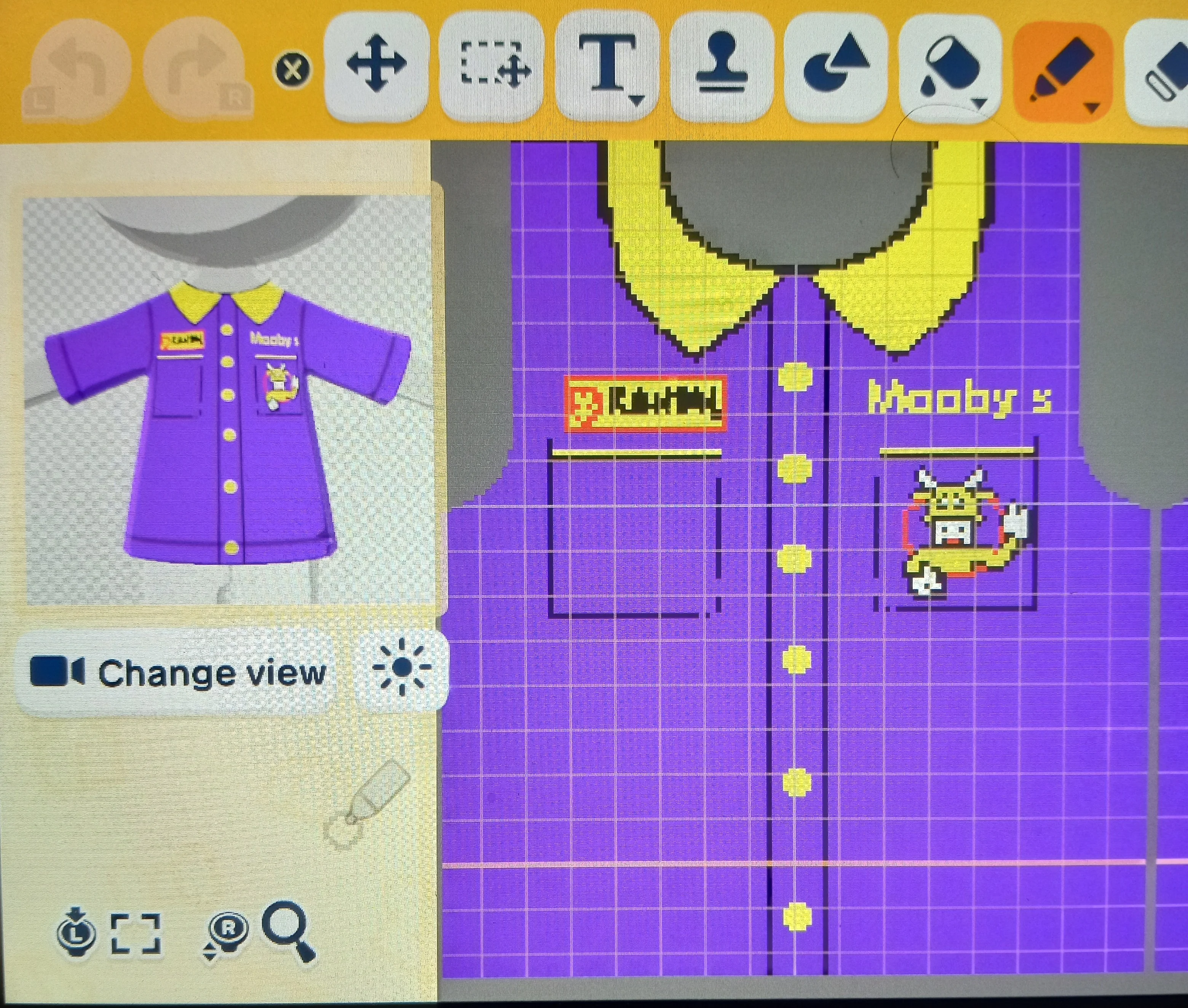 Mooby's uniform top