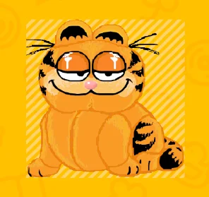 Garfield Plushie from the 80s