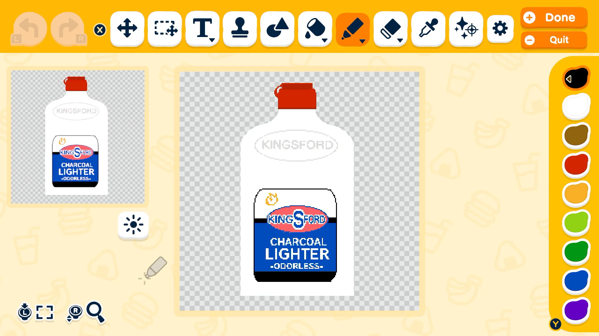 Kingsford Lighter Fluid.