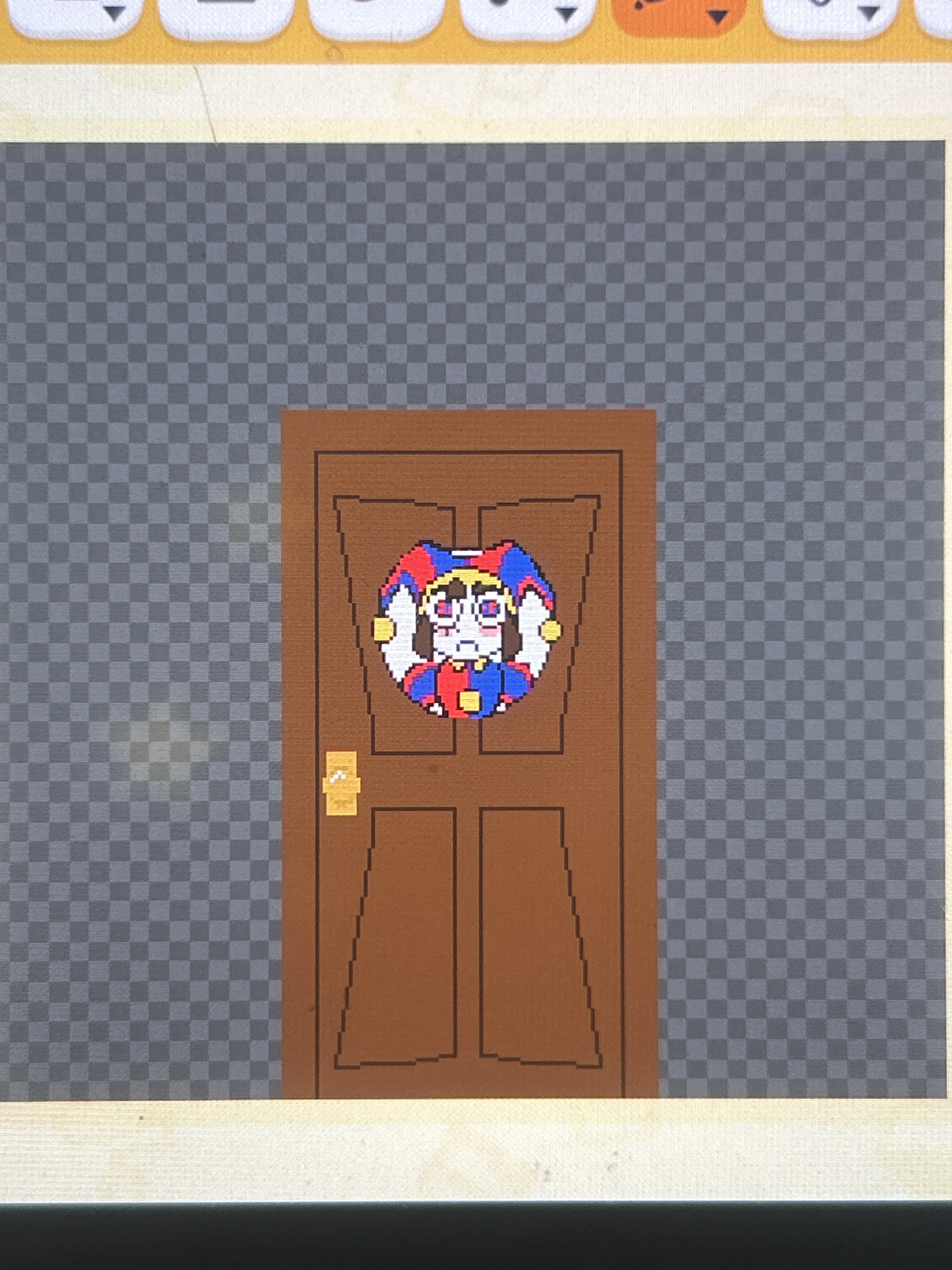 Pomni's door