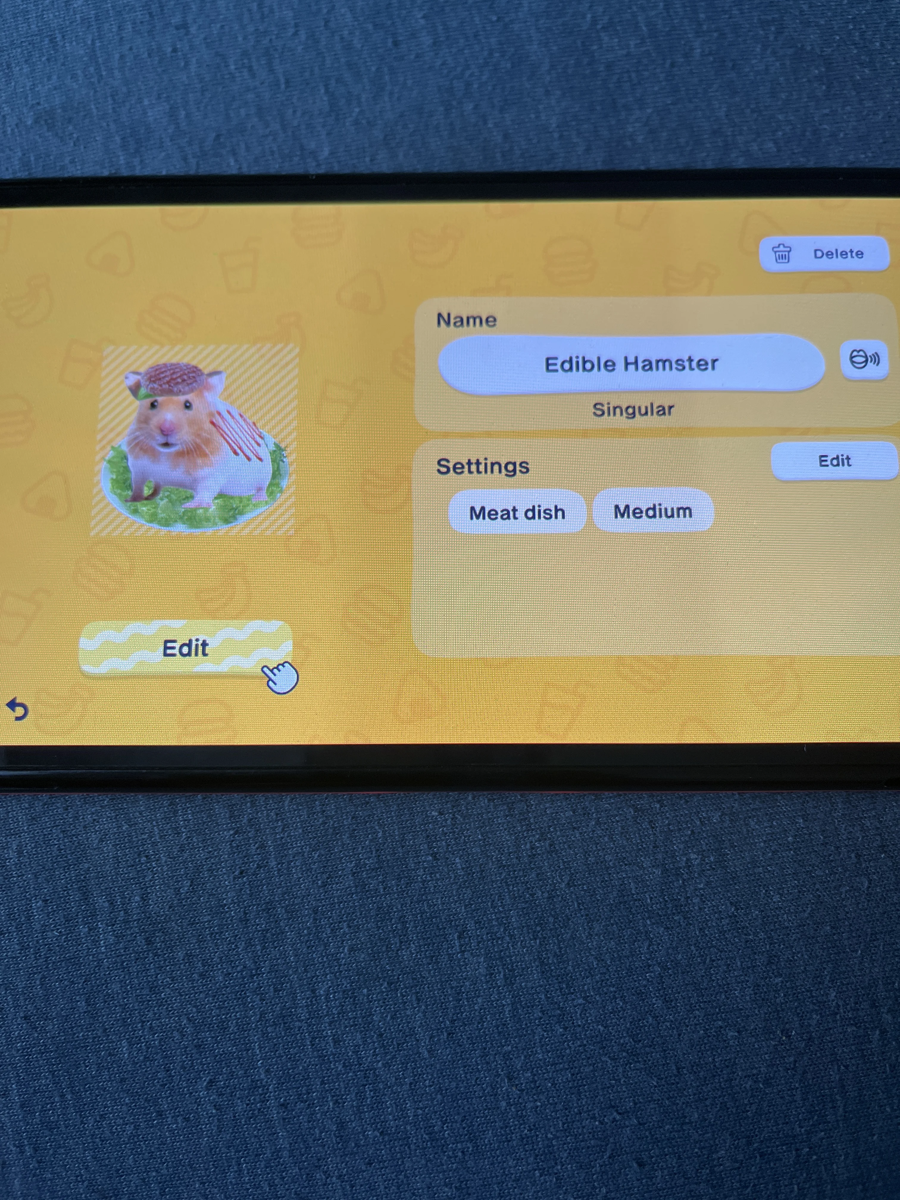 Edible Hamster