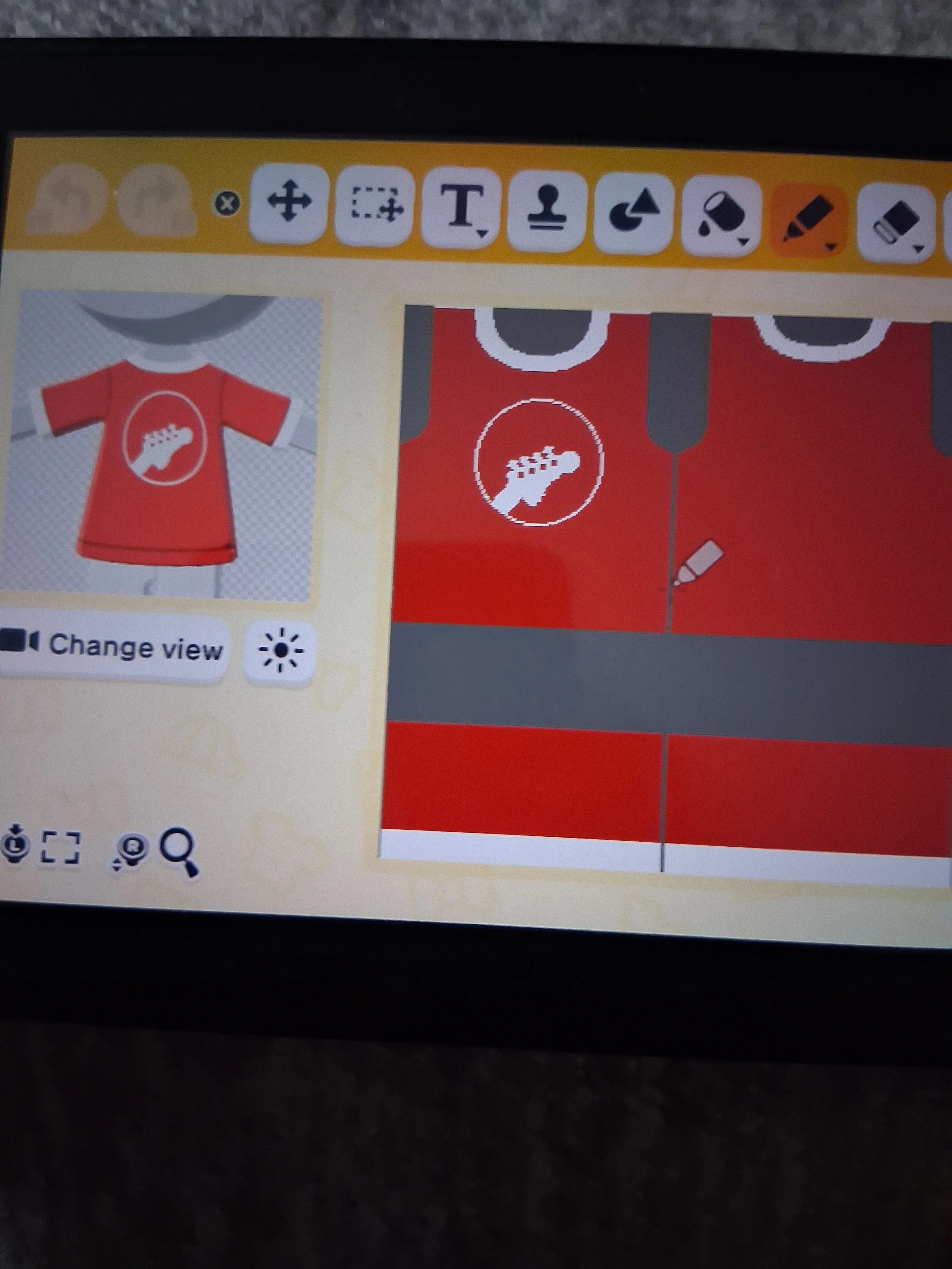 Guitar shirt