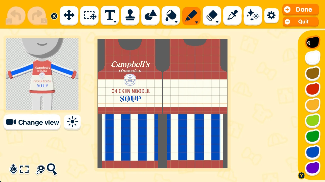 Campbell's Chicken Soup sweater