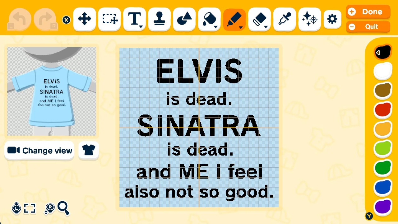 Elvis Sinatra tshirt