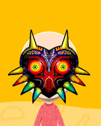Mii-Porträt von Majora's Mask