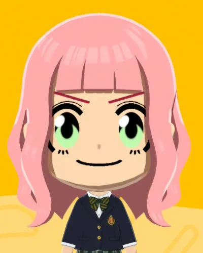 Mii-Porträt von Anya Forger