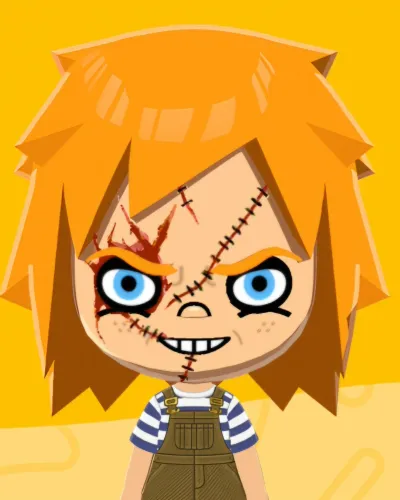 Mii-Porträt von Chucky(Seed of Chucky)