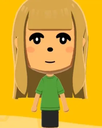 Mii-Porträt von Isabelle / Melinda