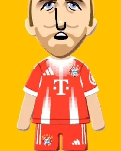 Mii-Porträt von Harry Kane