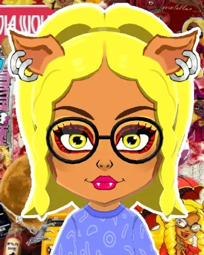 Mii-Porträt von Clawdia Wolf