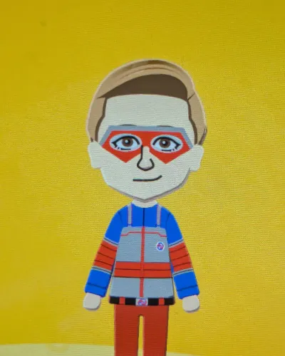 Mii-Porträt von Kid Danger