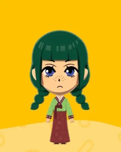 Mii portrait of Maomao