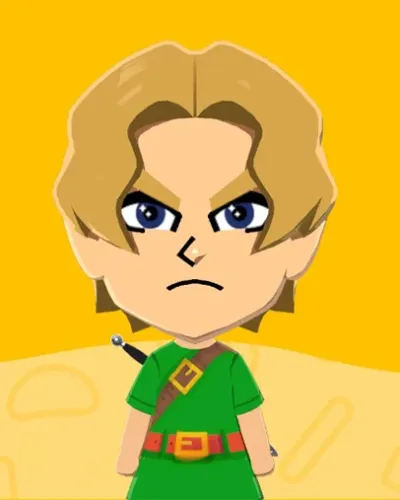 Mii-Porträt von Young Link