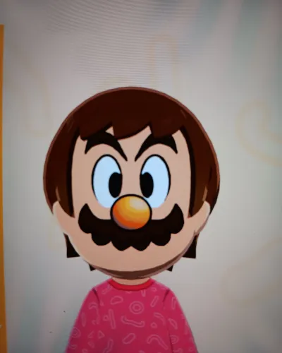 Mii-Porträt von Mario