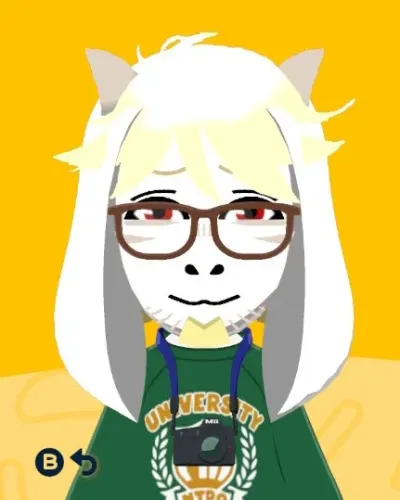 Mii-Porträt von Asriel Dreemurr