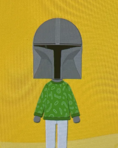 Mii-Porträt von The Mandalorian