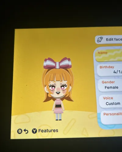 Mii-Porträt von Blossom