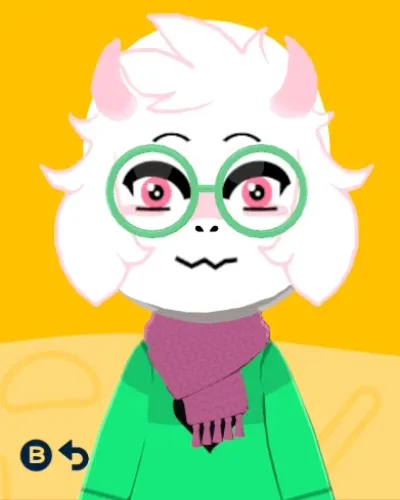 Mii portrait of Ralsei