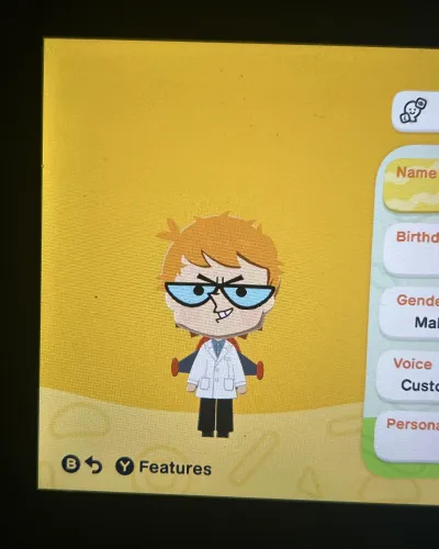 Mii-Porträt von Dexter