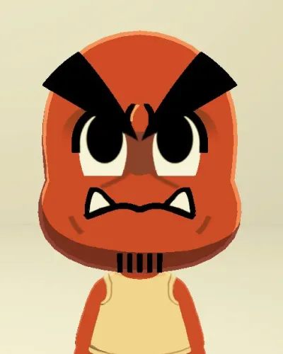 Mii-Porträt von Goomba