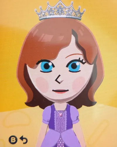 Mii-Porträt von Princesse Sofia