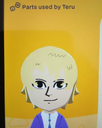 Mii-Porträt von Teruki Hanazawa