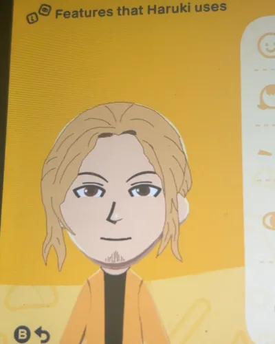 Mii-Porträt von Haruki