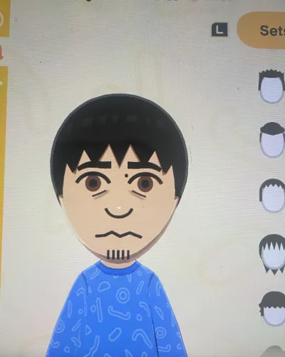 Mii portrait of Simon