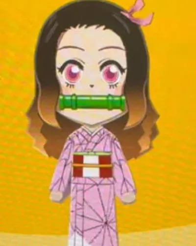 Mii portrait of Nezuko