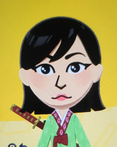 Mii-Porträt von Mulan