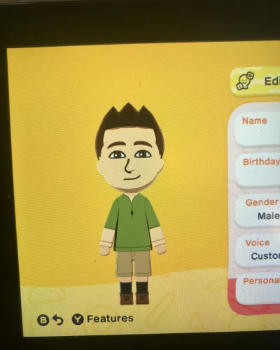 Mii-Porträt von Chris Kratt