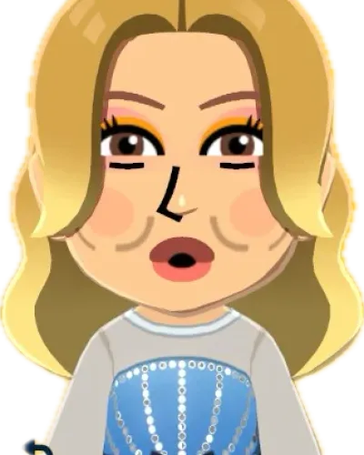 Mii-Porträt von Jennifer Coolidge