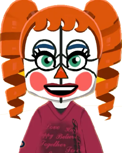 Mii-Porträt von Circus Baby