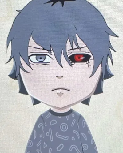 Mii-Porträt von Ken Kaneki