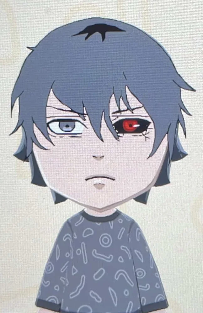 Mii-Porträt von Ken Kaneki