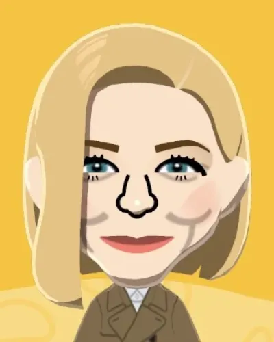 Mii portrait of cate blanchett