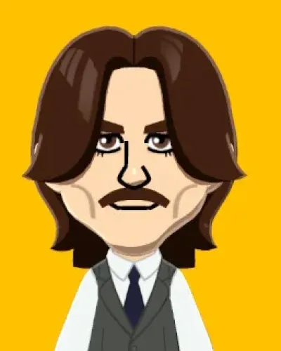 Mii portrait of George Harrison