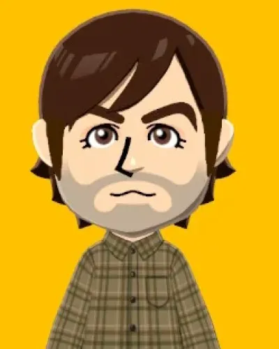 Mii portrait of Paul McCartney
