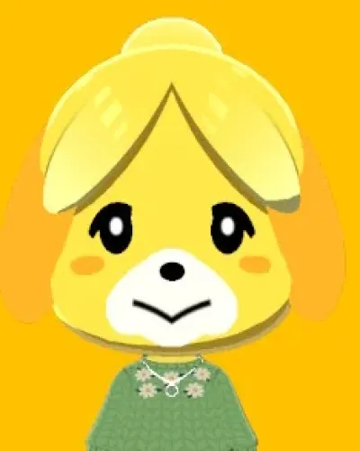 Mii-Porträt von Isabelle