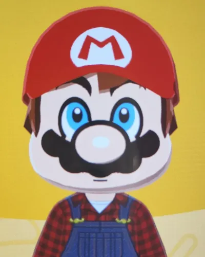 Mii-Porträt von Super Mario