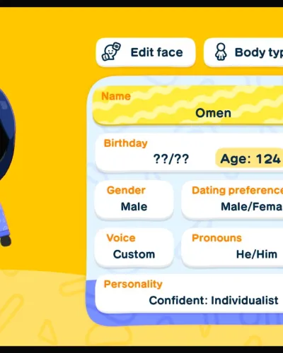 Mii-Porträt von Omen