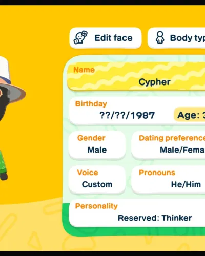 Mii-Porträt von Cypher