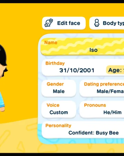 Mii-Porträt von Iso