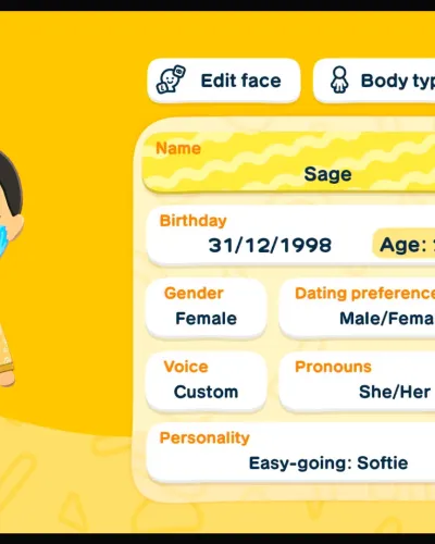 Mii-Porträt von Sage