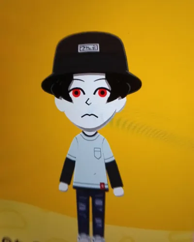 Mii-Porträt von Asher