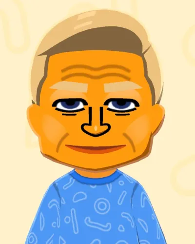 Mii-Porträt von Trump