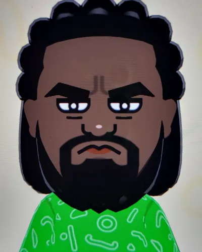 Mii portrait of Oba Femi